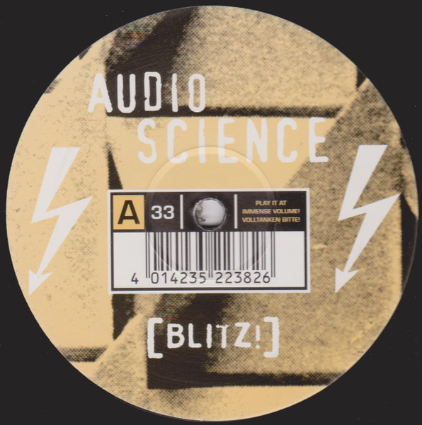 Audio Science - Blitz! | Influence Recordings (IR 54-12)