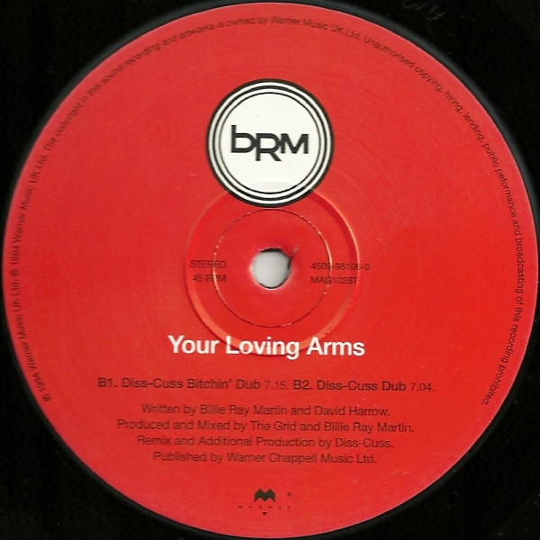 Billie Ray Martin - Your Loving Arms | Magnet (MAG1028T) - 4 Billie Ray Martin - Your Loving Arms | Magnet (MAG1028T) - 4