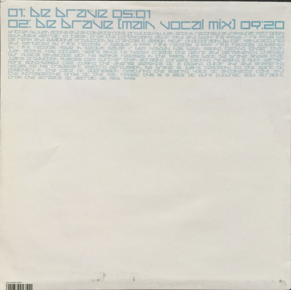 Model 500 - Be Brave | R & S Records (RS 98135) - 2