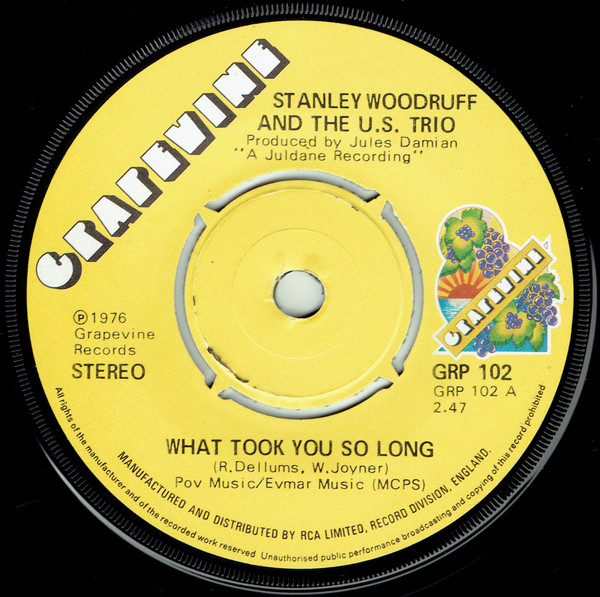 Stanley Woodruff And The 'US' Trio - What Took You So Long | Grapevine (GRP 102) Stanley Woodruff And The 'US' Trio - What Took You So Long | Grapevine (GRP 102)