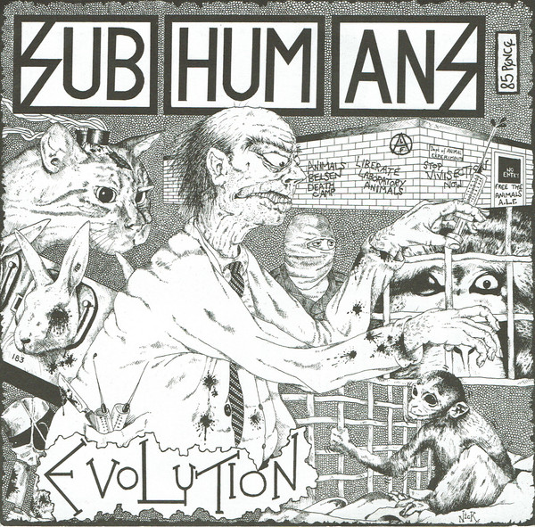 Subhumans - Evolution | Bluurg Records (fish2)