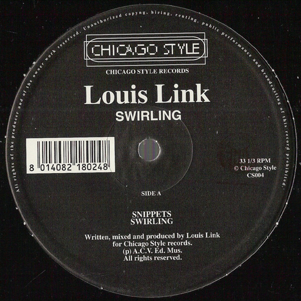 Louis Link - Swirling | Chicago Style (CS004)