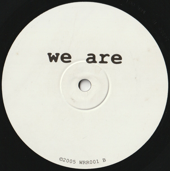 We Are - Untitled | We Are (WRR001)
