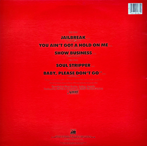 AC/DC - '74 Jailbreak | Atlantic (78 01781) - 2