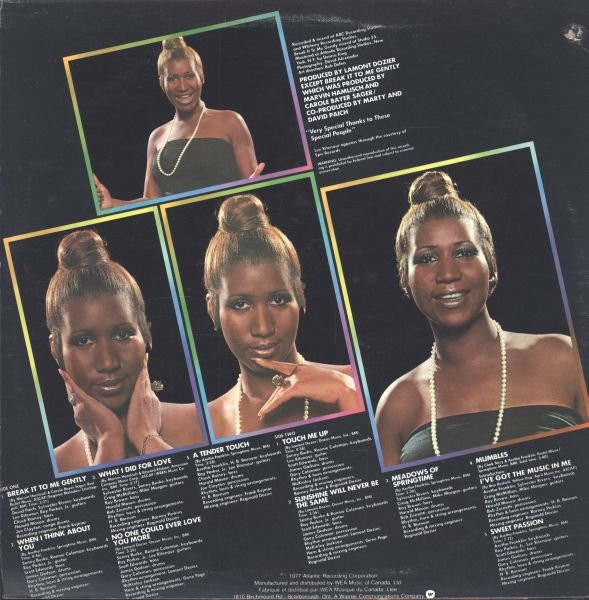 Aretha Franklin - Sweet Passion | Atlantic (SD 19102) - 2