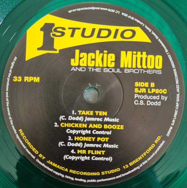 Jackie Mittoo And The Soul Brothers - Last Train To Skaville | Soul Jazz Records (SJR LP80C) - 3 Jackie Mittoo And The Soul Brothers - Last Train To Skaville | Soul Jazz Records (SJR LP80C) - 3