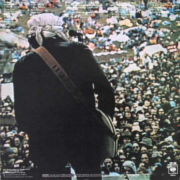 Bob Dylan - Hard Rain | CBS (CBS 86016) - 2 Bob Dylan - Hard Rain | CBS (CBS 86016) - 2