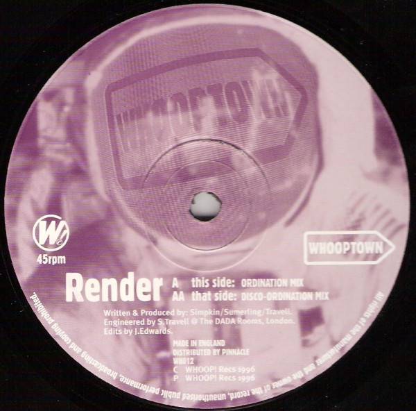 Whooptown - Render | Whoop! Records (WH012)