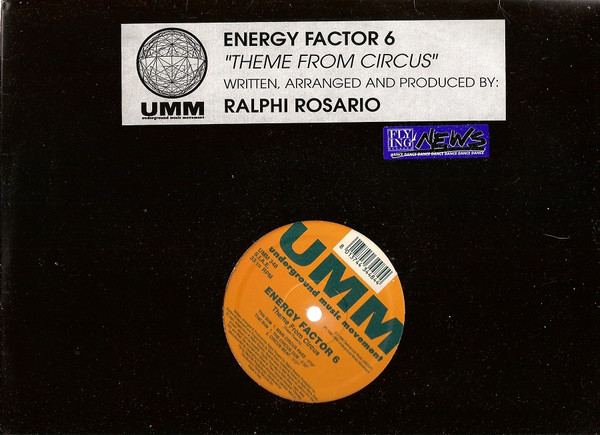 Energy Factor - Theme From Circus | UMM (UMM 348) - 3
