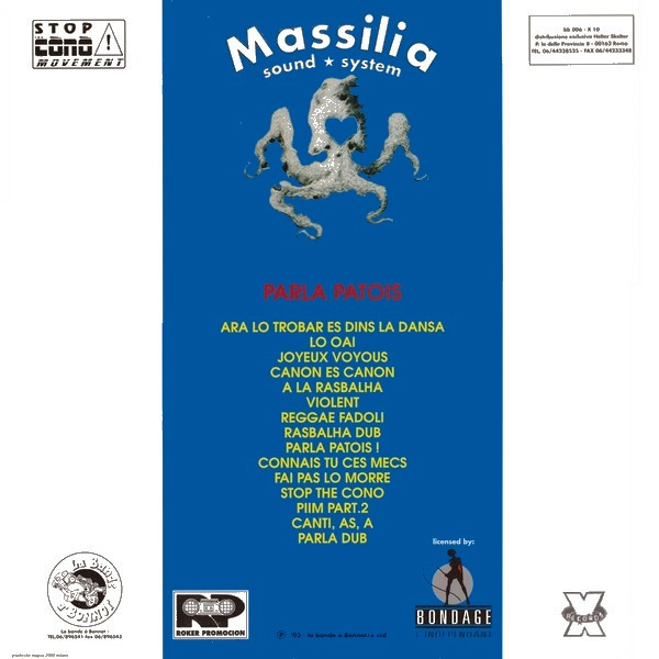 Massilia Sound System - Parla Patois | Banda Bonnot (BB 006) - 2