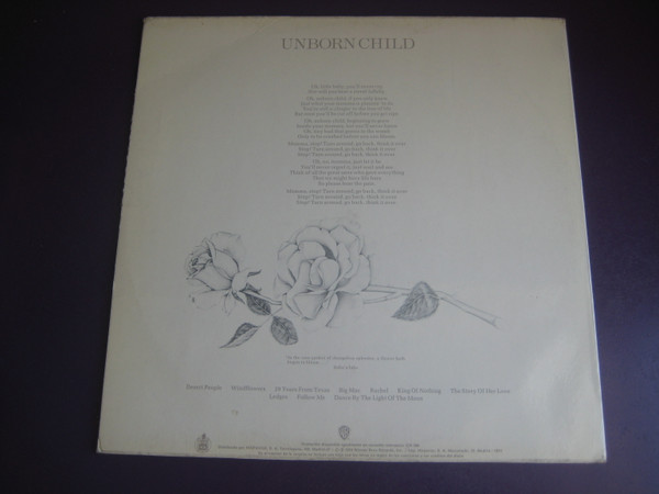 Seals & Crofts - Unborn Child | Warner Bros. Records (HWBS 321-58) - 2