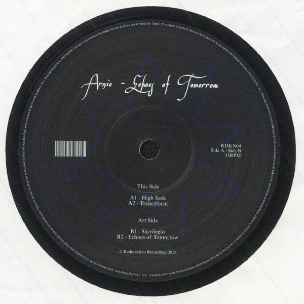 Arnic - Echoes Of Tomorrow EP | Radioaktion Recordings (RDKN04)