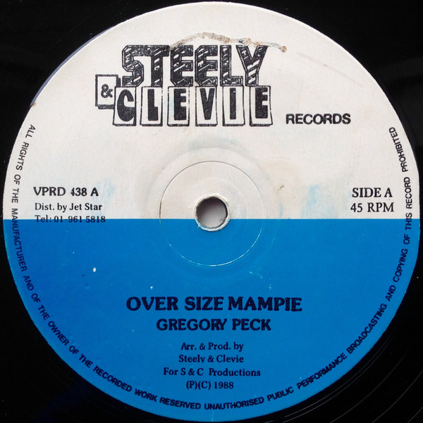Gregory Peck / Noel Rutherford - Over Size Mampie / Trade Wind | Steely & Clevie Records (VPRD 438)