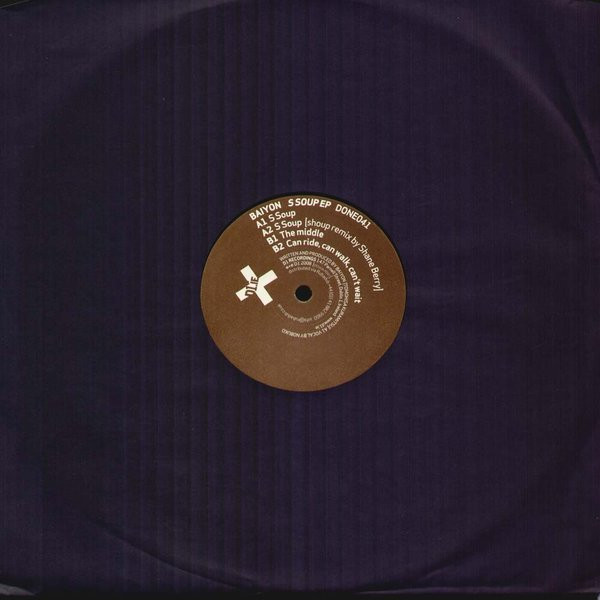 Baiyon - S Soup EP | D1 Recordings (DONE041)