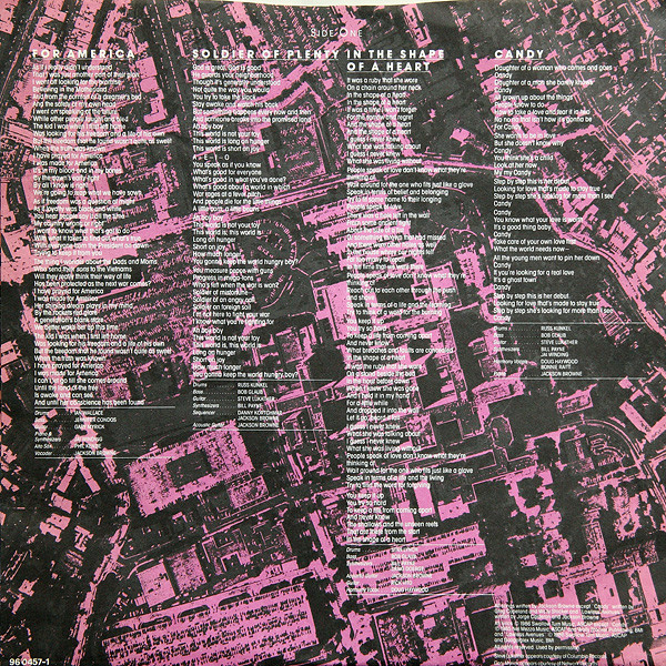 Jackson Browne - Lives In The Balance | Asylum Records (96 0457-1) - 3