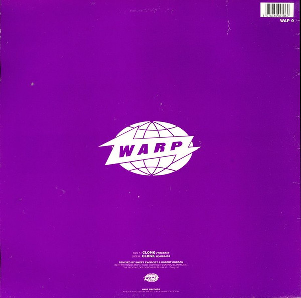 Sweet Exorcist - Clonk | Warp Records (WAP 9) - 2