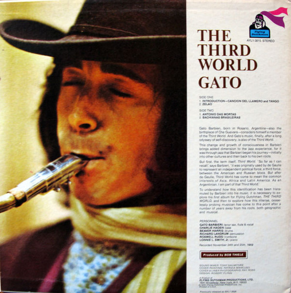 Gato Barbieri - The Third World | Flying Dutchman (AYL1-3815) - 2