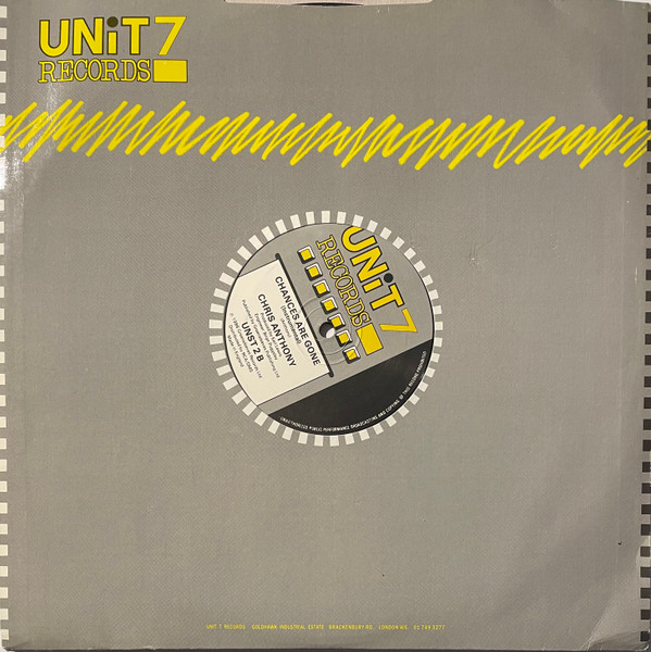 Chris Anthony - Chances Are Gone | Unit 7 Records (UNST 2)