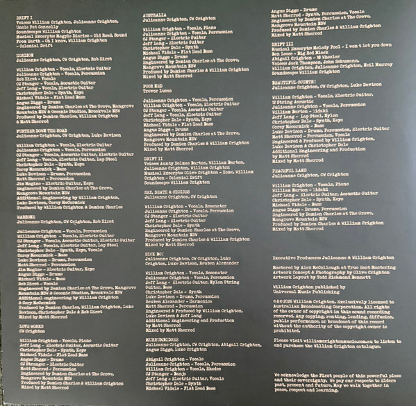 William Crighton - Colonial Drift | ABC Music (ABCM0063V) - 3