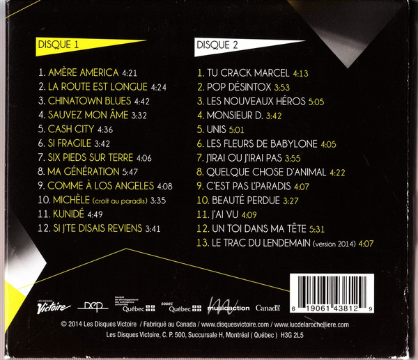Luc De Larochellière - En Bref | Les Disques Victoire (VIC2-4381) - 2