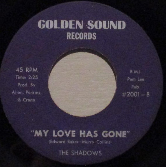 The Shadows - No Other Love | Golden Sound Records (#2001) - 2