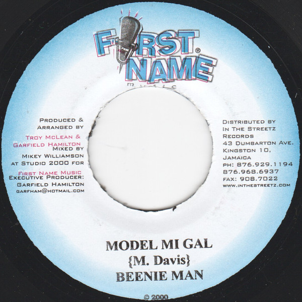Beenie Man - Model Mi Gal | First Name Music (none) - main