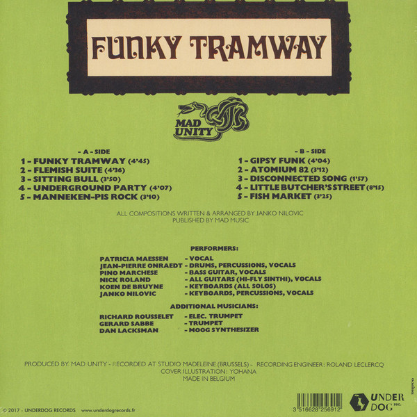 Janko Nilovic - Mad Unity - Funky Tramway | Underdog Records (UR825691) - 2 Janko Nilovic - Mad Unity - Funky Tramway | Underdog Records (UR825691) - 2