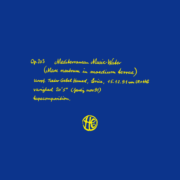 Henning Christiansen - Mediterranean Music-Water | Holidays Records (HOL 125)