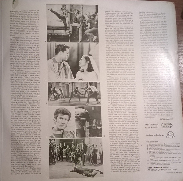 Leonard Bernstein - West Side Story (The Original Sound Track Recording) | CBS (SAPS 60.001) - 3 Leonard Bernstein - West Side Story (The Original Sound Track Recording) | CBS (SAPS 60.001) - 3