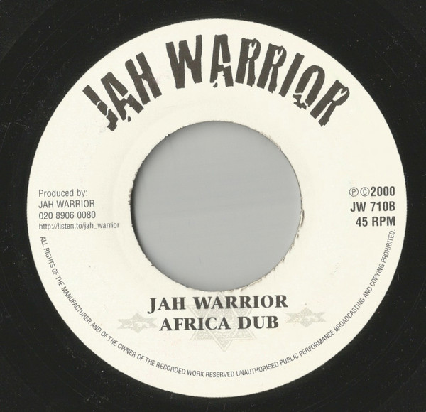 Anthony Johnson - Africa | Jah Warrior Records (JW710) - main