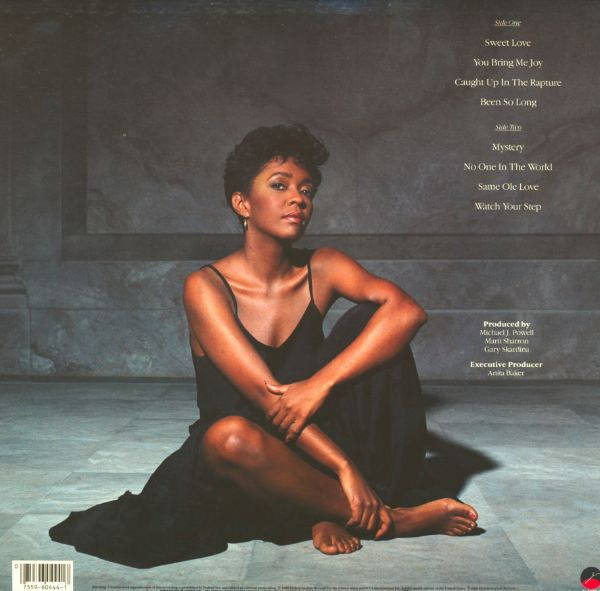 Anita Baker - Rapture | Elektra (96 04441) - 2 Anita Baker - Rapture | Elektra (96 04441) - 2