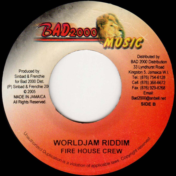 Luciano / Firehouse Crew - A Nuh Like We Nuh Like Dem / Worldjam Riddim | Bad 2000 Music (none) - 2