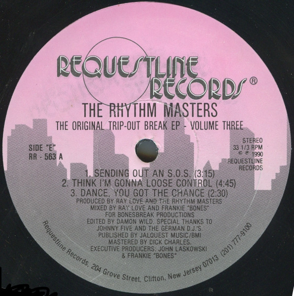 The Rhythm Masters - The Original Trip-Out Break EP - Volume 3 | Requestline Records (RR - 563) The Rhythm Masters - The Original Trip-Out Break EP - Volume 3 | Requestline Records (RR - 563)