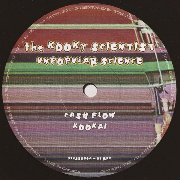 The Kooky Scientist - Unpopular Science | Plus 8 Records (PLUS8064) - 3