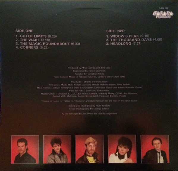 IQ - The Wake | Sahara Records (SAH 136) - 2 IQ - The Wake | Sahara Records (SAH 136) - 2