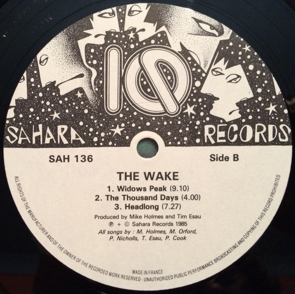 IQ - The Wake | Sahara Records (SAH 136) - 4 IQ - The Wake | Sahara Records (SAH 136) - 4