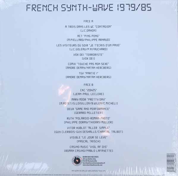 Various - BIPPP : French Synth-Wave 1979/85 | Born Bad Records (0002)