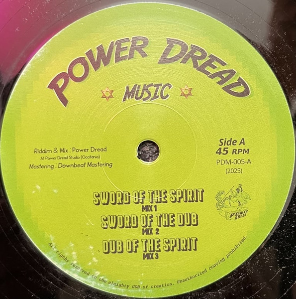 Power Dread - Sword Of The Spirit / Shield Of Faith | Power Dread Music (PDM-005)
