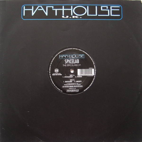 Spicelab - The Spicelab E.P. | Harthouse U.K. (HARTUK 2) - 3