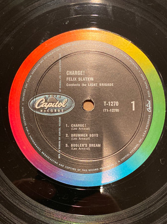 Felix Slatkin - Charge ! | Capitol Records (ST 1270)