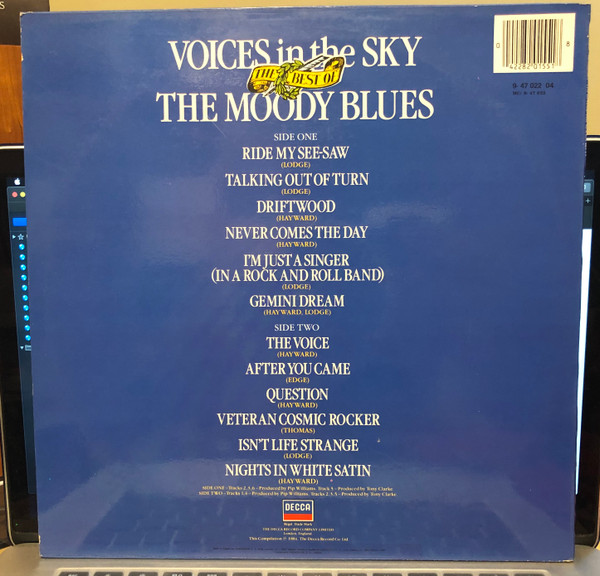 The Moody Blues - Voices In The Sky: The Best Of The Moody Blues | Decca (9-47 022) - 2 The Moody Blues - Voices In The Sky: The Best Of The Moody Blues | Decca (9-47 022) - 2