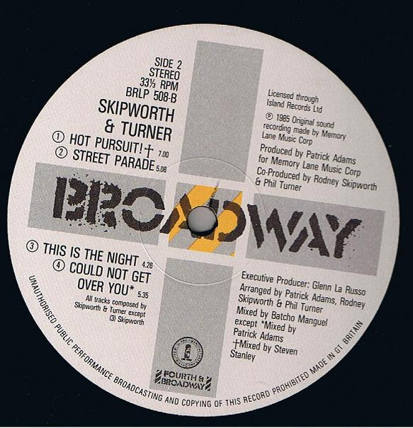 Skipworth & Turner - Skipworth & Turner | 4th & Broadway (BRLP 508) - 4 Skipworth & Turner - Skipworth & Turner | 4th & Broadway (BRLP 508) - 4