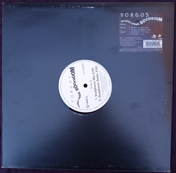 Yorgos - Voulez-Vous Boom Boom | MCA Records (MCT 70286) - main