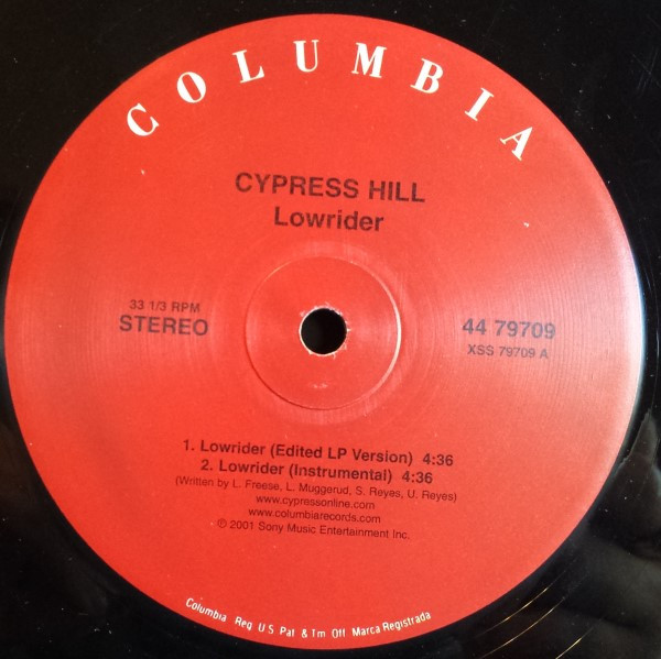 Cypress Hill - Lowrider | Columbia (44 79709) - 2