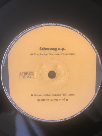 Dominic Chevalier - Schwung e.p. | Treibstoff (Treibstoff 9802) - main