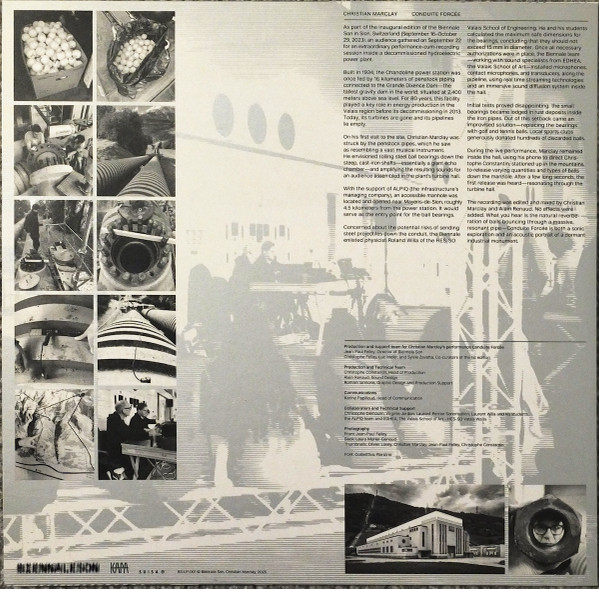 Christian Marclay - Conduite Forcée | Biennale Son (BS-LP-001) - 3