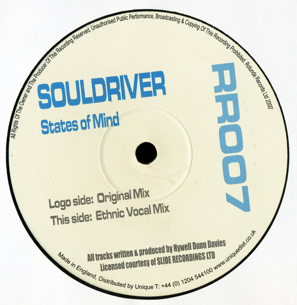 Soul Driver - States Of Mind | Rotunda Records (RR007) - 2 Soul Driver - States Of Mind | Rotunda Records (RR007) - 2