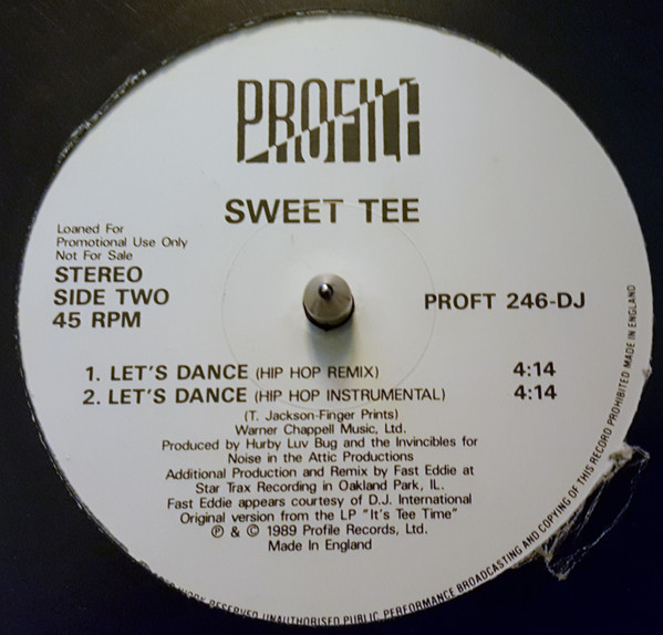 Sweet Tee - Let's Dance | Profile Records (PROFT 246 DJ)