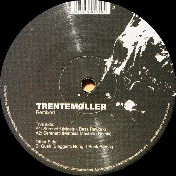 Trentemøller - Remixed | Tic Tac Toe Records (TTT 025)