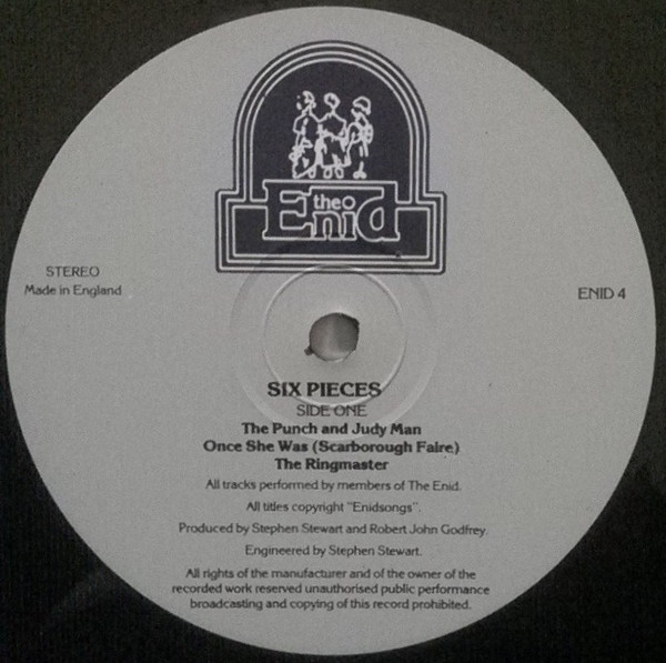 The Enid - Six Pieces | Not On Label (The Enid Self-released) (ENID 4) - 3